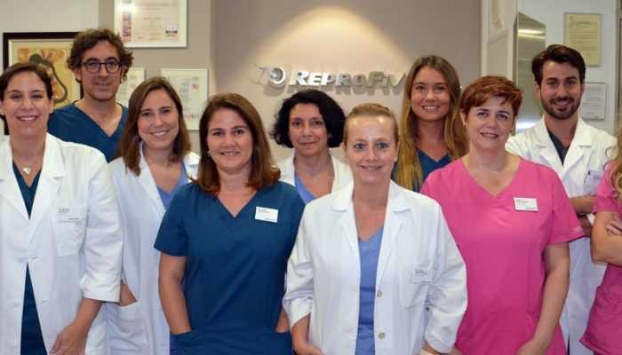 Equipo médico de la clínica de Reproducción Asistida Reprofiv